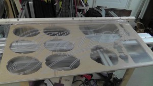 Edge Lit CNC Sign Project